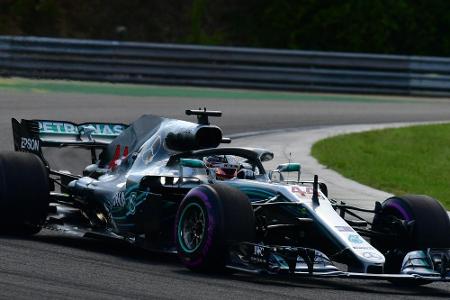 Hamilton nach Boxenstopp weiter vor Bottas und Vettel