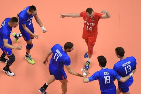 Russlands Männer gewinnen Volleyball Nations League
