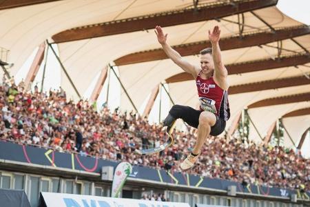 Prothesen-Weitspringer Rehm verbessert Weltrekord