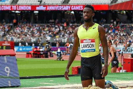 Doping: WM-Zweiter Lawson suspendiert