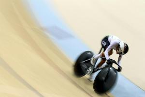 Bahnrad-EM: Knauer gewinnt Silber im Ausscheidungsrennen