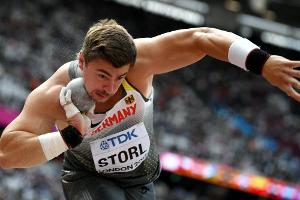 Mit dem ersten Versuch: Storl ohne Probleme im Kugelstoß-Finale