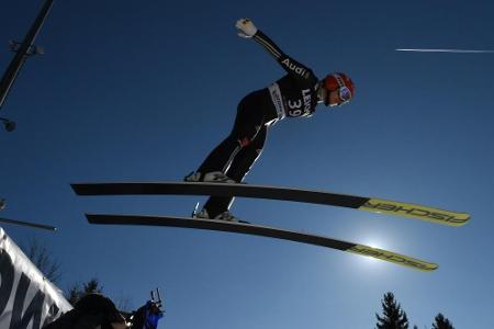 Skispringen: Althaus in Courchevel Vierte bei Takanashi-Sieg