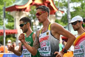 Geher Linke verpasst EM-Medaille klar - Verzögerung nach Gas-Panne