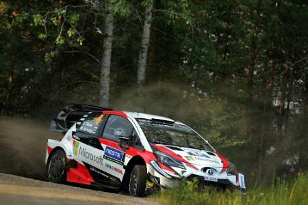 Rallye: Tänak kurz vor Deutschland-Sieg, Ogier fällt weit zurück