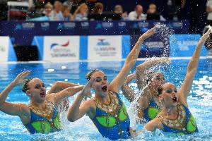 Schwimm-EM: Deutsches Synchron-Team auf Platz zehn