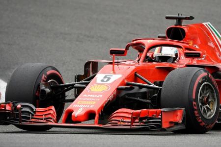 Formel 1: Vettel gewinnt in Spa vor Hamilton