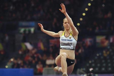 Gierisch und Eckhardt im Dreisprungfinale