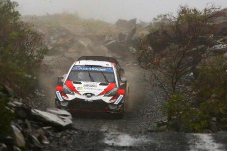 Rallye-WM: Tänak führt in Wales, Ogier Fünfter