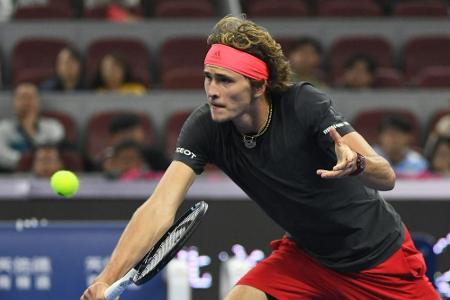Alexander Zverev in Shanghai im Achtelfinale