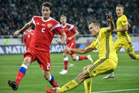 WM-Gastgeber Russland mit Nullnummer gegen Schweden