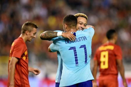 Niederlande holen Remis beim WM-Dritten Belgien