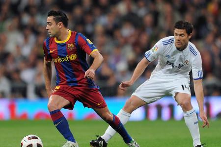 Bei den Katalanen durfte sich Xavi Hernández die meisten Striche auf die Autogrammkarte machen. Der Mittelfeldregisseur kam ...