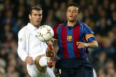 Fünf Jahre Real Madrid, acht Jahre FC Barcelona - genug Zeit für Luis Enrique, in beiden Hemden ein Clásico-Tor zu erzielen....