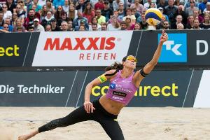 Beachvolleyball-Ass Walkenhorst Mutter von Drillingen