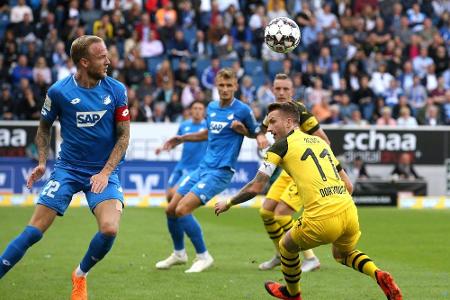 BVB holt in Unterzahl Remis bei Hoffenheim