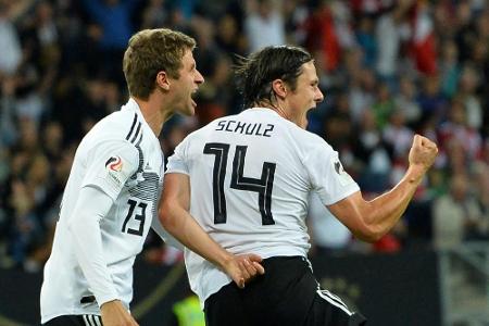 Debütant Schulz schießt DFB-Team in seinem Wohnzimmer zum Sieg