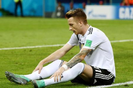 Fußprellung: Reus fehlt beim ersten Training vor Russland-Spiel
