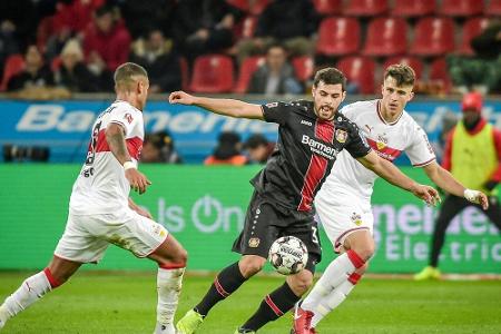 Heimsieg gegen Stuttgart: Volland erlöst Bayer und Trainer Herrlich