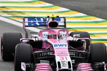 Formel 1: Ocon in Brasilien fünf Startplätze zurück