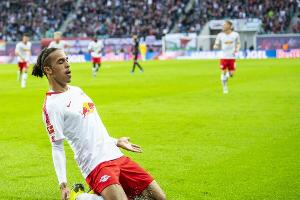 Sieg gegen Leverkusen: Poulsen schießt Leipzig auf Rang drei