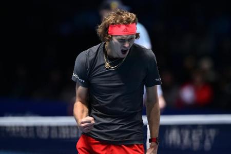 ATP-Finale: Zverev im Halbfinale gegen Federer