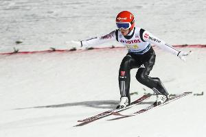 Skispringen: Leyhe als Zweiter erstmals auf dem Podest - Klimow gewinnt