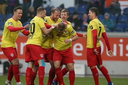 3. Liga: Siege für das Spitzenquartett