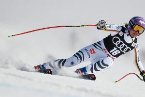 Rebensburg in Killington zunächst Fünfte