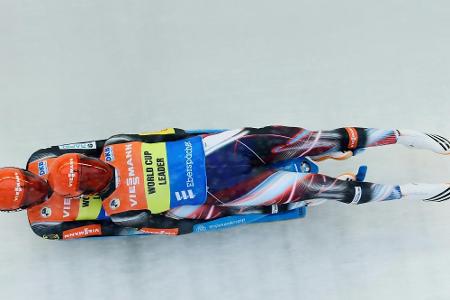 Rodeln: Eggert/Benecken verpassen Auftaktsieg