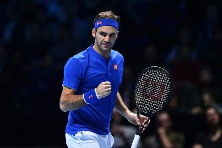Federer nach Erfolg über Anderson Gruppensieger in London