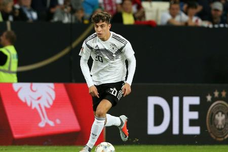 DFB-Team mit Havertz gegen Russland