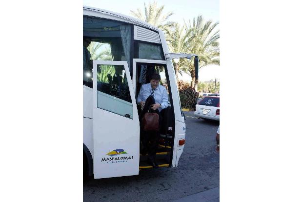 'Das wird eine schöne Heimfahrt. Einen Punkt geholt und zudem waren die Jungs eine Woche nicht bei der Mutti.' (zur Lage nac...