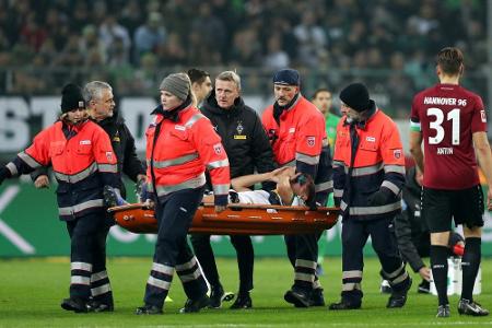 Fraktur der Augenhöhle und des Kiefers: Ginter erleidet schwere Gesichtsverletzung