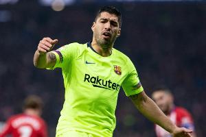 Barca zwei Wochen ohne verletzten Suarez