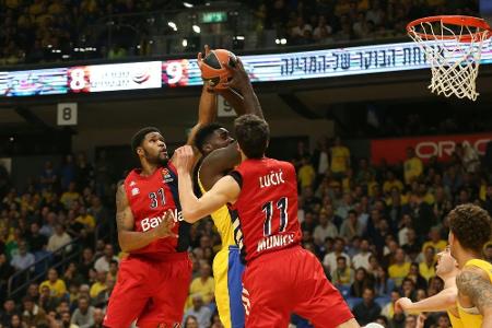 EuroLeague: Bayern in Tel Aviv ohne Chance