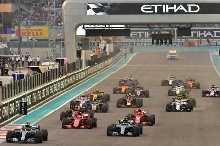 Spektakulärer Unfall von Hülkenberg in der ersten Runde von Abu Dhabi