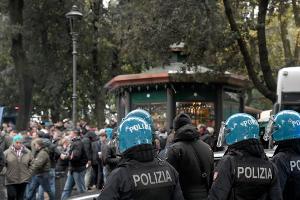 Krawalle vor Lazio-Spiel: Fünf Eintracht-Fans festgenommen