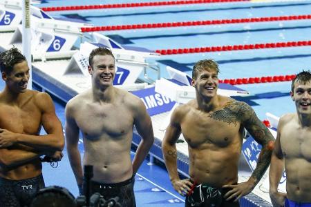 Kurzbahn-WM: US-Staffel sorgt für nächsten Weltrekord