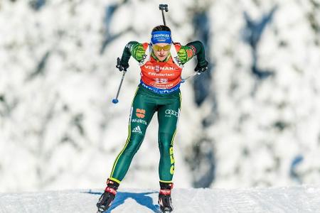 Biathletinnen enttäuschen in der Staffel von Hochfilzen
