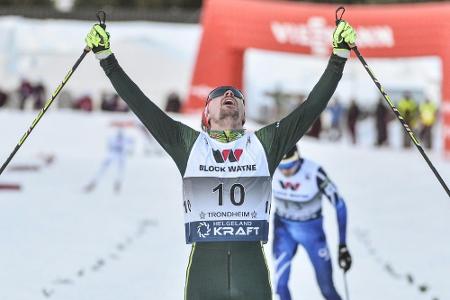 Kombinierer Rießle spurtet bei Riiber-Sieg auf Platz drei