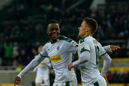 Hazard und Plea schießen Gladbach zum Rekord