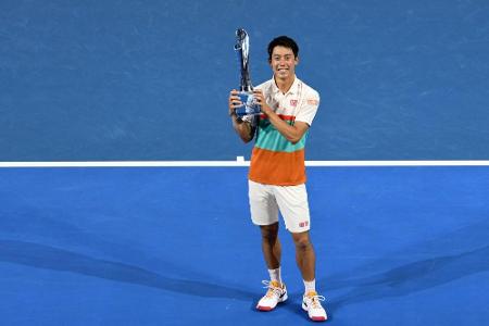 Turniersieg in Brisbane: Nishikori beendet Durststrecke