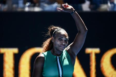 Serena Williams nach Sieg im Schnelldurchgang gegen Halep