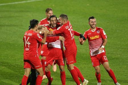 Regensburg nimmt Aufstiegszone ins Visier