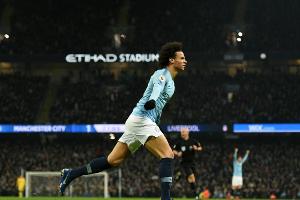 Titelrennen wieder offen: Sane schießt ManCity zum Sieg gegen Liverpool