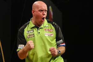 Souveräner Sieg gegen Smith: Van Gerwen zum dritten Mal Darts-Weltmeister