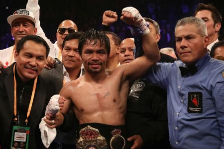 Boxen: Pacquiao gewinnt einseitigen Kampf gegen Broner