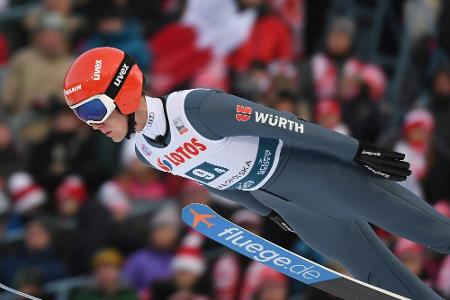 Leyhe zur Halbzeit in Zakopane Achter - Kraft führt