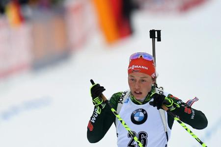 Biathlon: Dahlmeier sprintet auf Rang vier